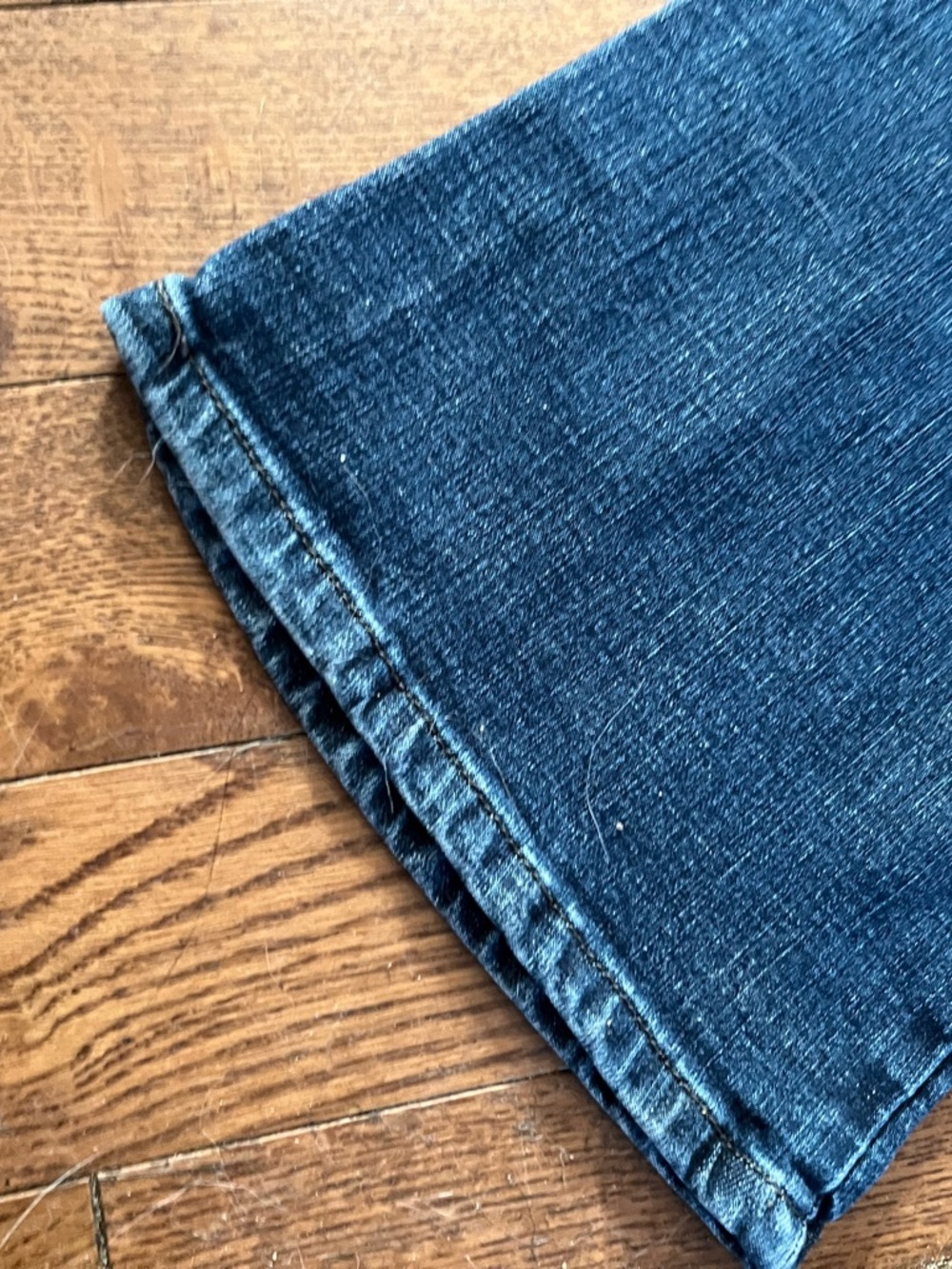 Lee Dark Blue Flare Jeans - Picture 5 of 6